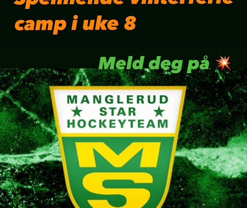 Camp uke 8 – åpent for tre dager